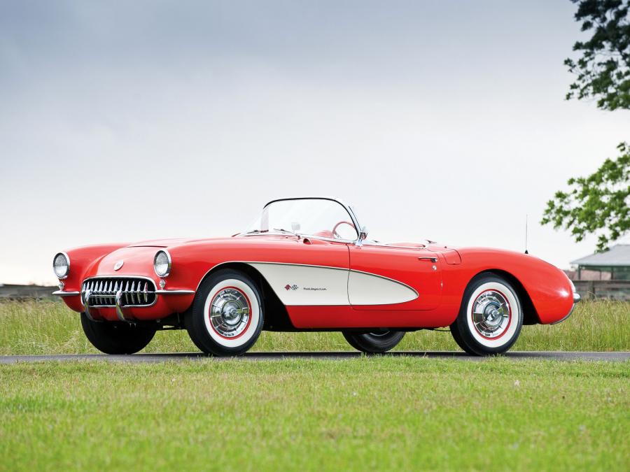  Chevrolet Corvette Fuel-Injected Convertible 1957 года  (фото 35 из 46)